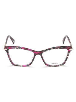 Police - Eyewear For Women With Multi-Color Acetate Frame (Size 55)