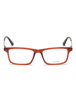 Police - Eyewear For Men With Red Acetate Frame (Size 53)