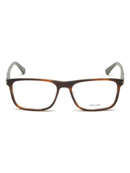 Police - Eyewear For Men With Havana Acetate Frame (Size 54)