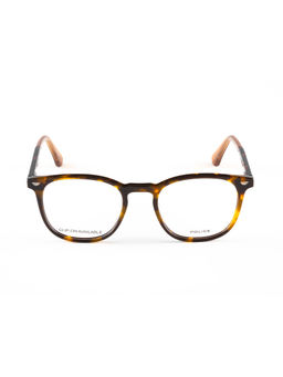 Police - Eyewear For Men With Havana Acetate Frame (Size 50)