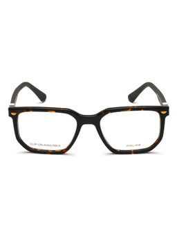 Police - Eyewear For Men With Havana Acetate Frame (Size 52)