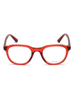 Police - Eyewear For Unisex With Red Acetate Frame Size 49