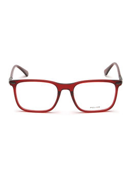 Police - Eyewear For Unisex With Red Polycarbonate Frame (Size 53)