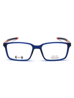 Police - Eyewear For Men With Blue Acetate Frame (Size 54)