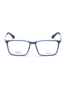 Police - Eyewear For Men With Blue Polycarbonate Frame (Size 56)