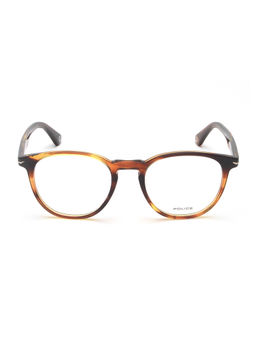 Police - Eyewear For Unisex With Havana Polycarbonate Frame (Size 50)