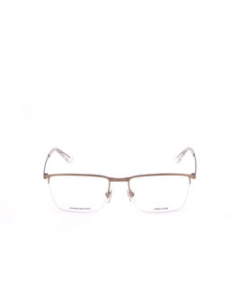 Police - Eyewear For Men With Bronze Metal Frame (Size 55)