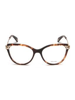 Police - Eyewear For Women With Havana Acetate Frame (Size 50)