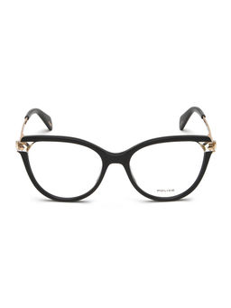 Police - Eyewear For Women With Black Acetate Frame (Size 50)