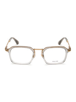 Police - Eyewear For Men With Clear Acetate Frame (Size 50)