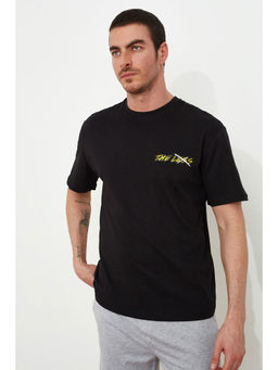 Trendyol - Man Black T-Shirt