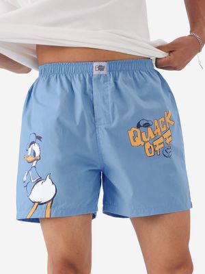 White Donald Duck Shorts main image 1