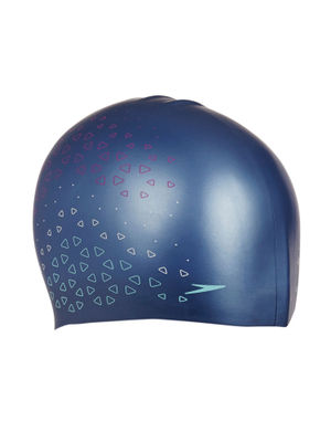 Buy Speedo Unisex-Adult Luna Vision Reversible Swimcap - Blue (Free ...