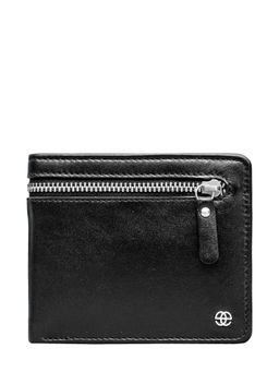 Eske - Ralf Wallet For Men RFID 10 Card Holders, Black Hand-Stitched VT