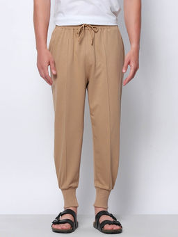 Bewakoof - Air 1.0 Men's Brown Oversized Joggers