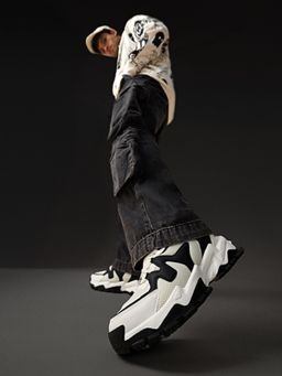 The Souled Store - Ubz Anchor Diamond Men Low Top Sneakers