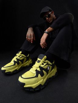 The Souled Store - Anchor Neon Men Low Top Sneakers