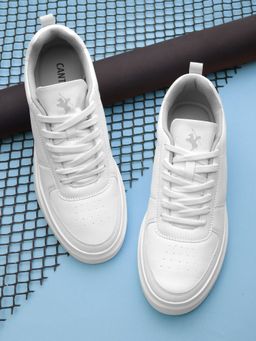 Cantabil - White Casual Sneaker Shoes For Men