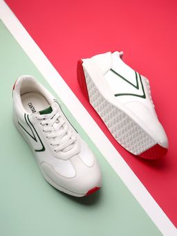 Cantabil - White Casual Sneaker Shoes For Men
