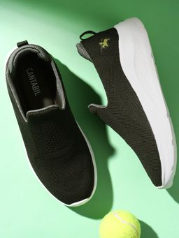 Cantabil - Olive Casual Sneaker Shoes For Men