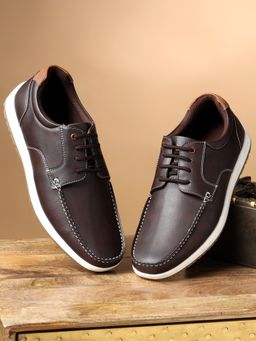 Cantabil - Brown Casual Derbies For Men