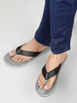 Cantabil - Grey Casual Flipflops For Men