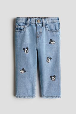 H&M - Boys Blue Embroidery-Detail Jeans