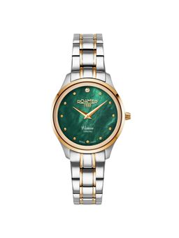 Roamer - Venus Diamond Swiss Made Green Round Dial Womens Watch - 601857 47 59 20 (Medium)