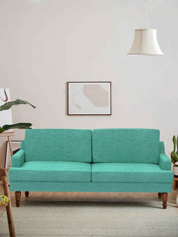 Chumbak - Nawab Couch - Maldivian Teal