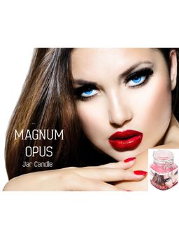 Premsons - Magnum Opus Luxury Scented Glass Jar Candle - 80 Hours Burn Time