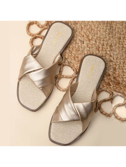 ROCIA - By Regal Gold Women Casual Comfortable Flats