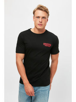 Trendyol - Man Black T-Shirt