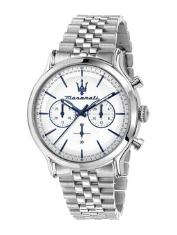 Maserati - Classic Chronograph Small Seconds Analog Dial Color White Watches for Men - R8873618034 (M)