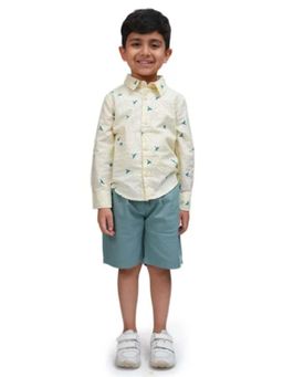 ZACH & KIKI - Yellow Robin shirt