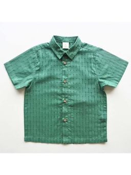 ZACH & KIKI - Emerald Whisper Shirt