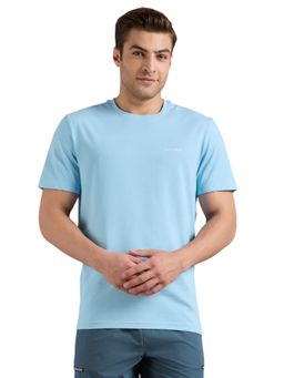 SKECHERS - Men's Essential Branding Blue T-Shirt