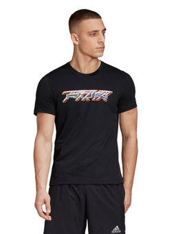 adidas - Edge Tee M Black Running T-shirt