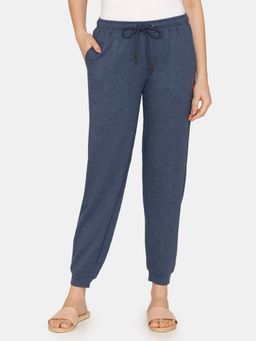 Zivame - Taash Knit Poly Lounge Bottom - Poseidon