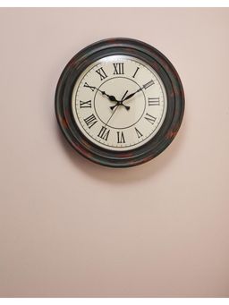 Fabindia - Multi Naksh Wooden Wall Clock