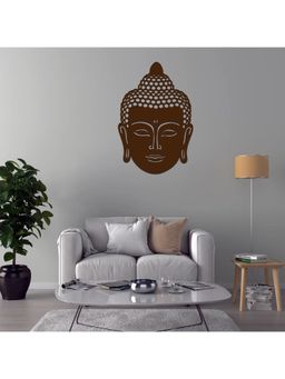 Dekorstation - Meditation Lord Buddha Wooden Decorative Led Backlit