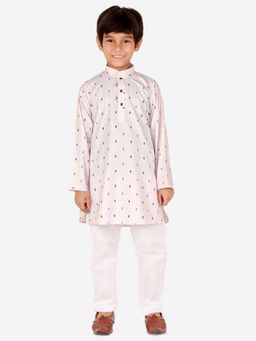 Pro Ethic Style Developer - Boy'S Cotton Kurta and Pyjama-Pink