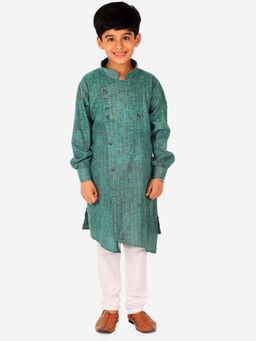 Pro Ethic Style Developer - Boy'S Cotton Kids Kurta and Pyjama -Green