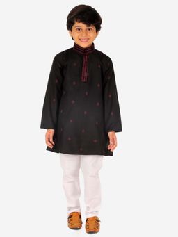 Pro Ethic Style Developer - Boy'S Cotton Kurta and Pyjama-Black