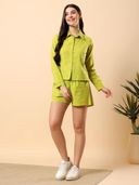 Green color option, Currently selected
