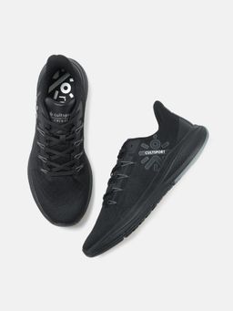 CULT - Unisex Mesh Firebird Black Running Shoe