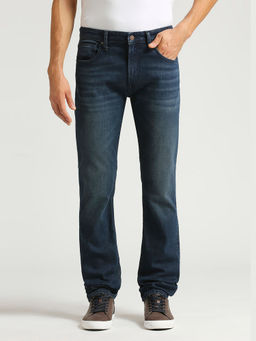 Pepe Jeans - Navy Blue Vapour Slim Fit Mid Waist Jeans