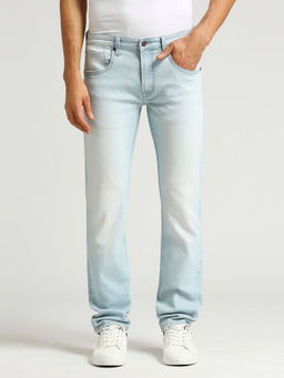 Pepe Jeans - Light Blue Vapour Slim Fit Mid Waist Jeans