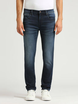 Pepe Jeans - Navy Blue Vapour Tapered Fit Low Waist Jeans