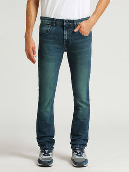Pepe Jeans - Vapour Dark Navy Blue Mid Rise Slim Fit Jeans