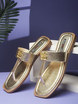 Bata - Women Gold Flats